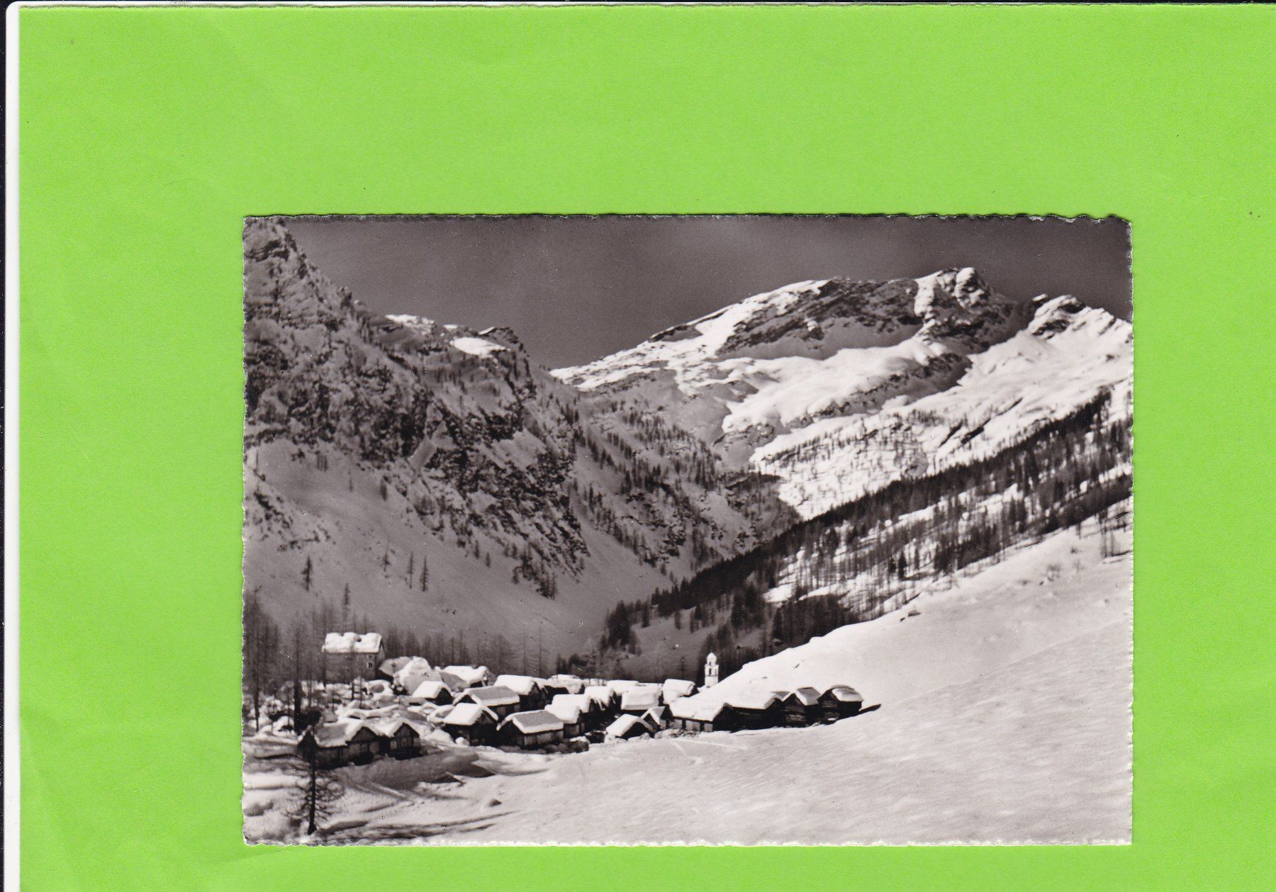 Cartoline postali: Bosco Gurin--Winter – Usato da St. Peterzell venduto da neckertal