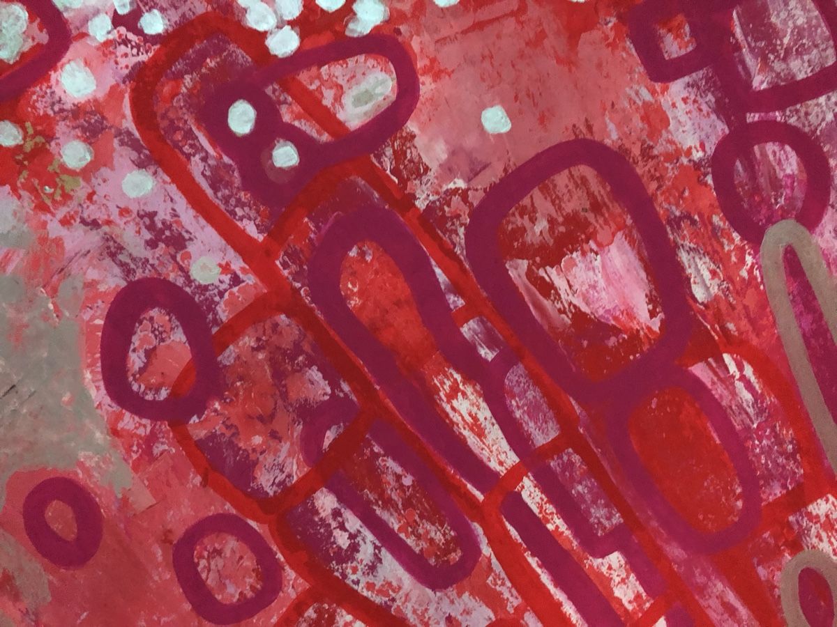 Dipinti: Gemälde abstract 60/120cm – Nuovo e nell'imballaggio originale da Frauenkappelen venduto da MissCadillac 2