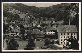 AK Wila, Blick auf den Ort, 1937