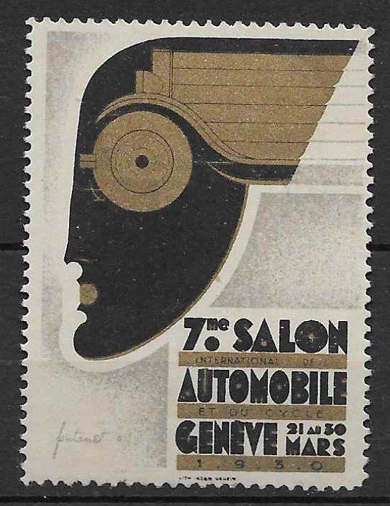 LA BUIRE AUTO LYON Rf130 - POSTER HQ 40x60cm d'une AFFICHE VINTAGE