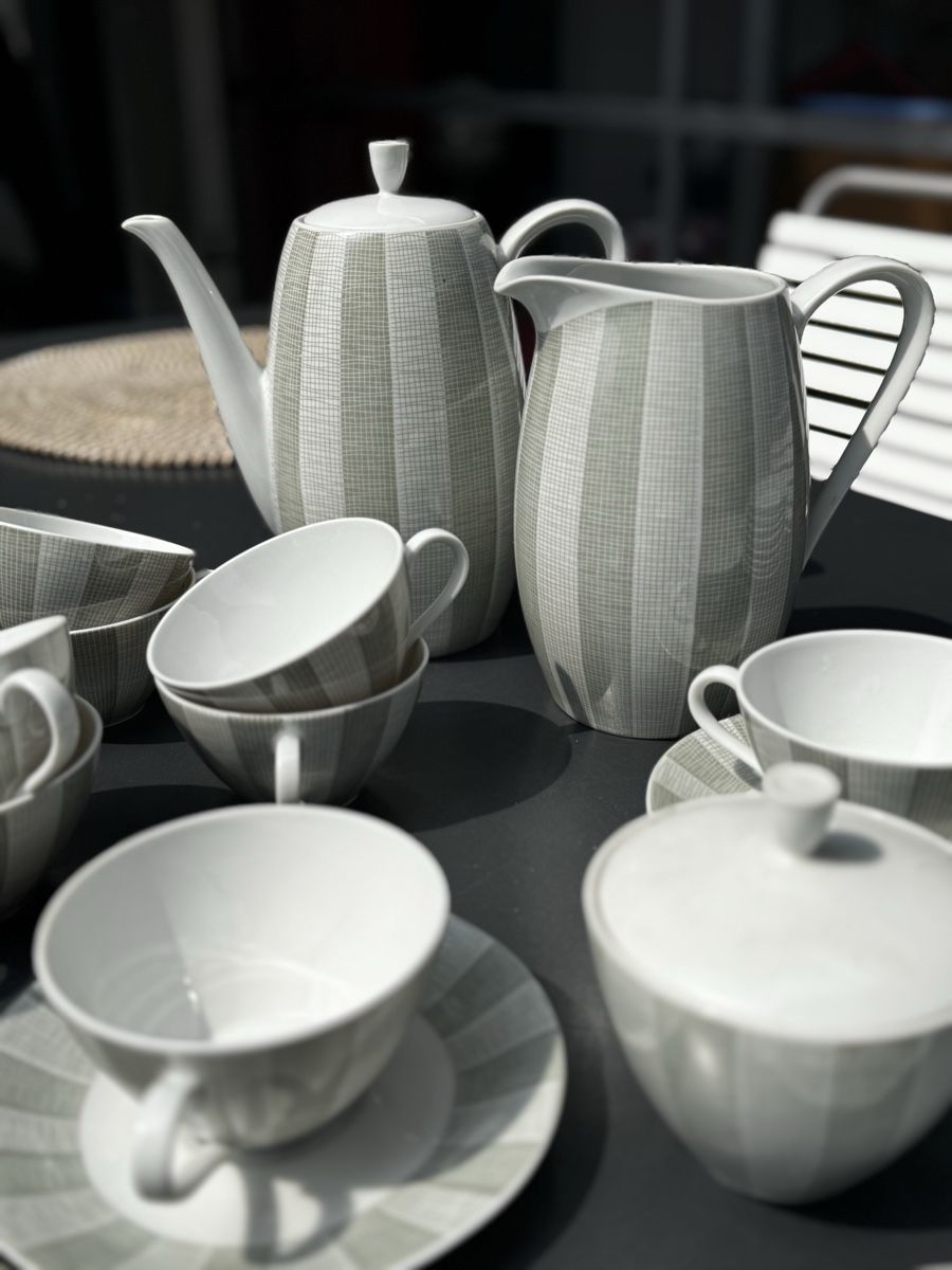 Geschirrsets: Midcentury Geschirr-Set, unbenutzt – Neu (gemäss Beschreibung) aus Basel von phf4058 4