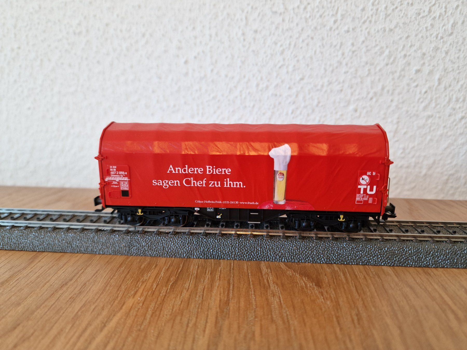 Märklin Modellini di ferrovie: DB Schiebeplanenwagen H0 – Usato da Matten b. Interlaken venduto da lor_hr9w 1