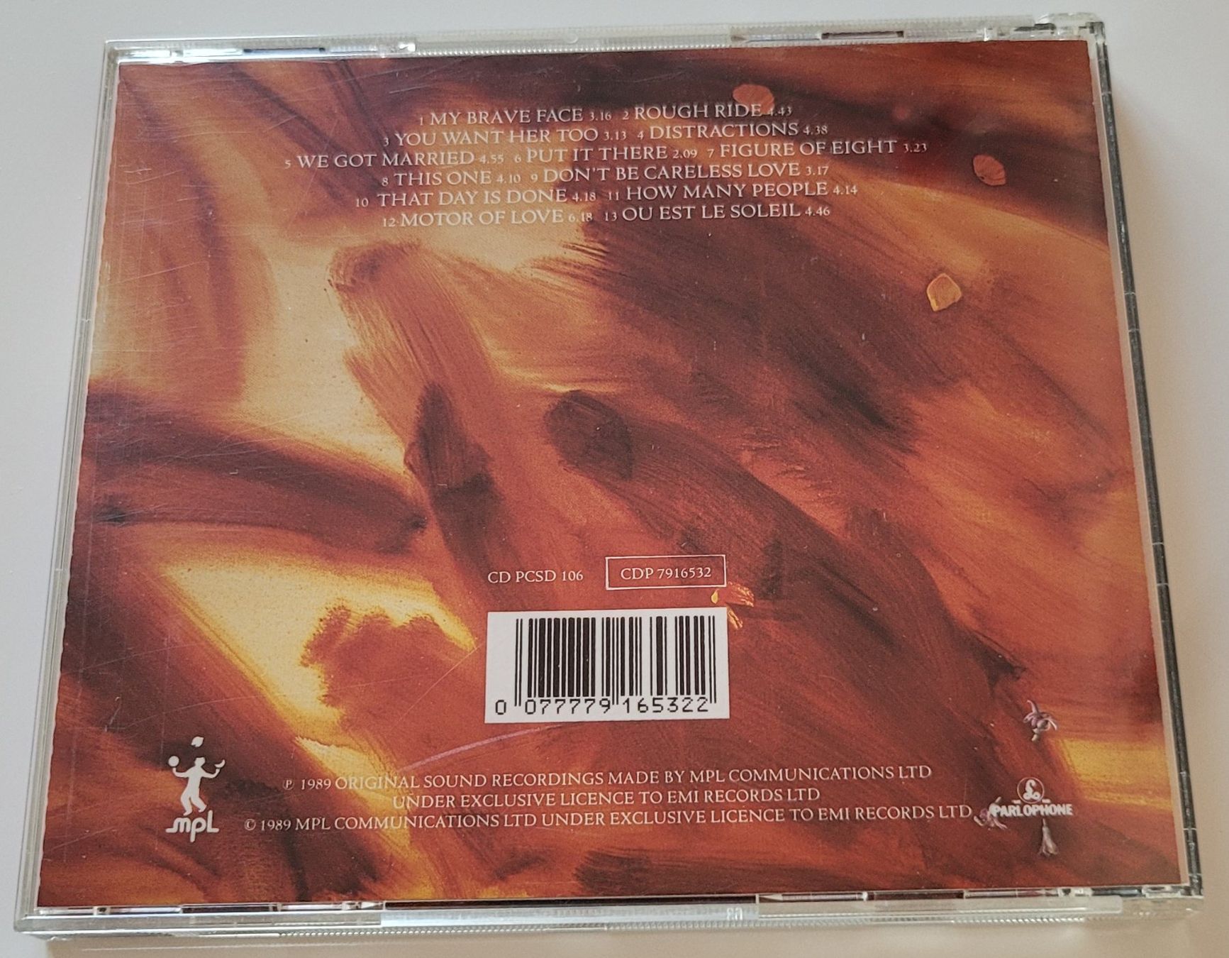 CDs: Paul McCartney - Flowers in the dirt - CD – Gebraucht aus Zürich von fourpaws 1