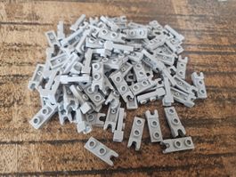 lego 14418 lot de 100 pièces Light Bluish Gray Plate,