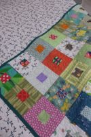 Quilt - Patchwork - Tagesdecke 120 x 165 cm, neu