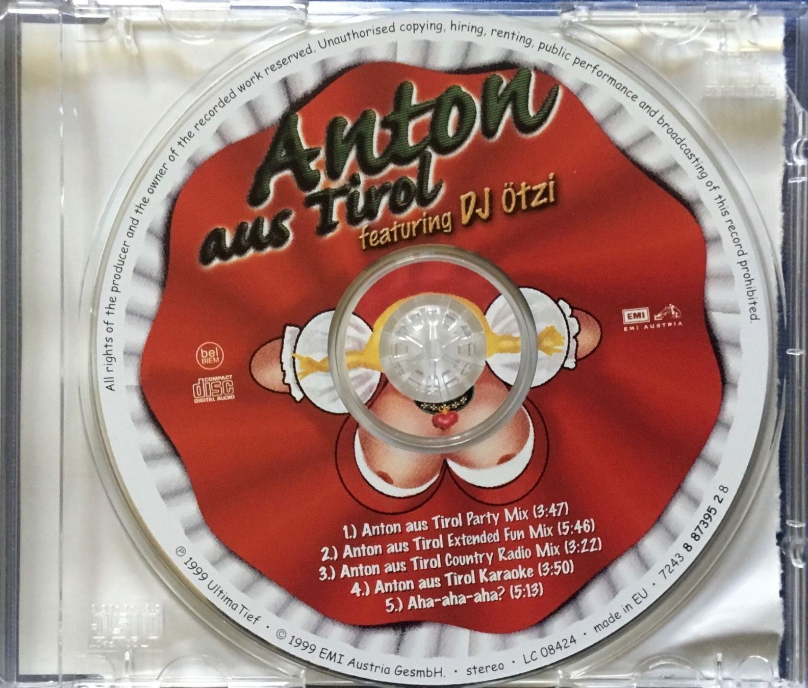 CD: (CD) Anton aus Tirol  featuring DJ Ötzi – Usato da Serneus venduto da kowalsky1 2