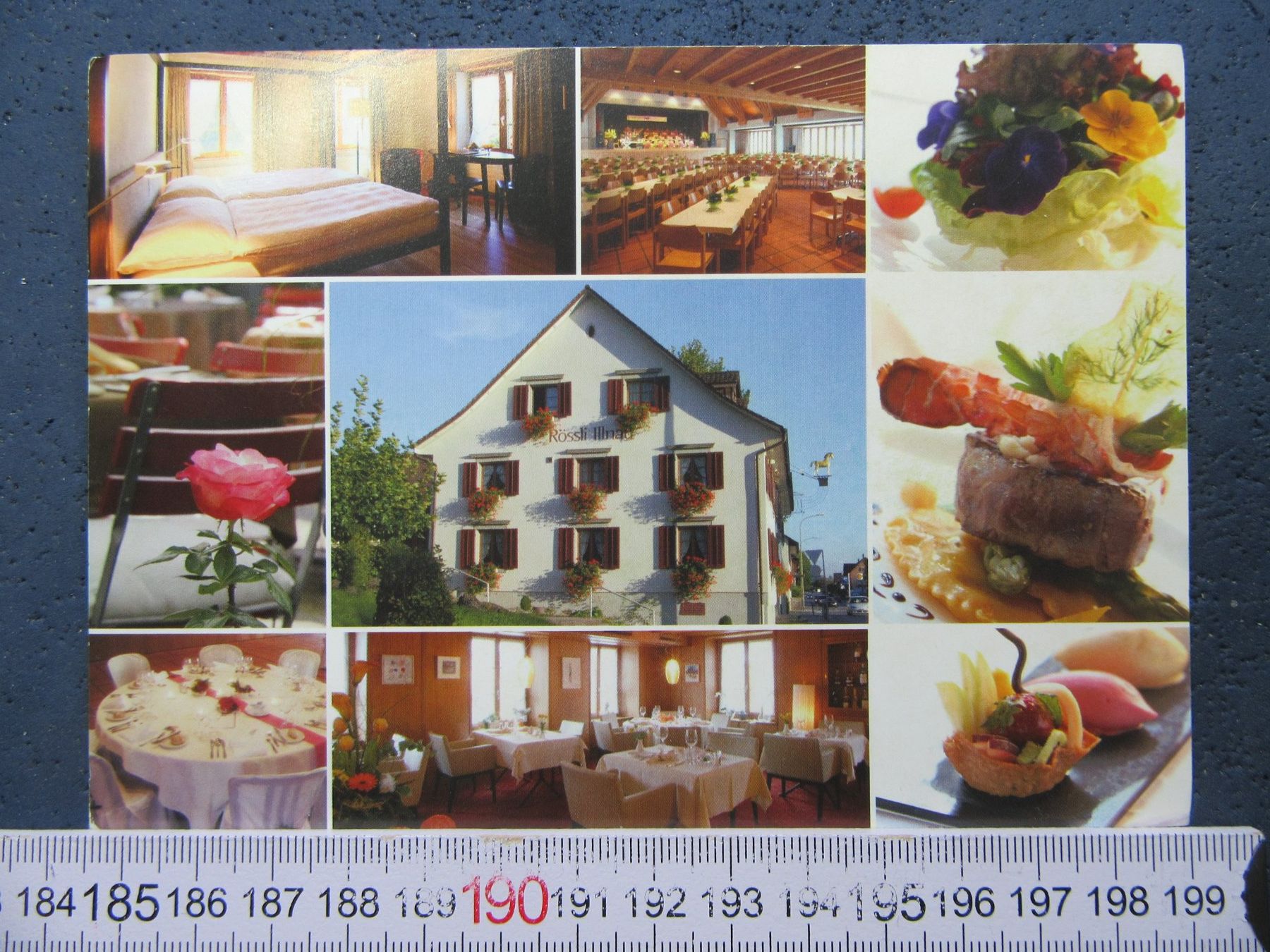 Cartoline postali: ILLNAU ZH AK RÖSSLI RESTAURANT – Usato da Ettingen venduto da Hausi4711