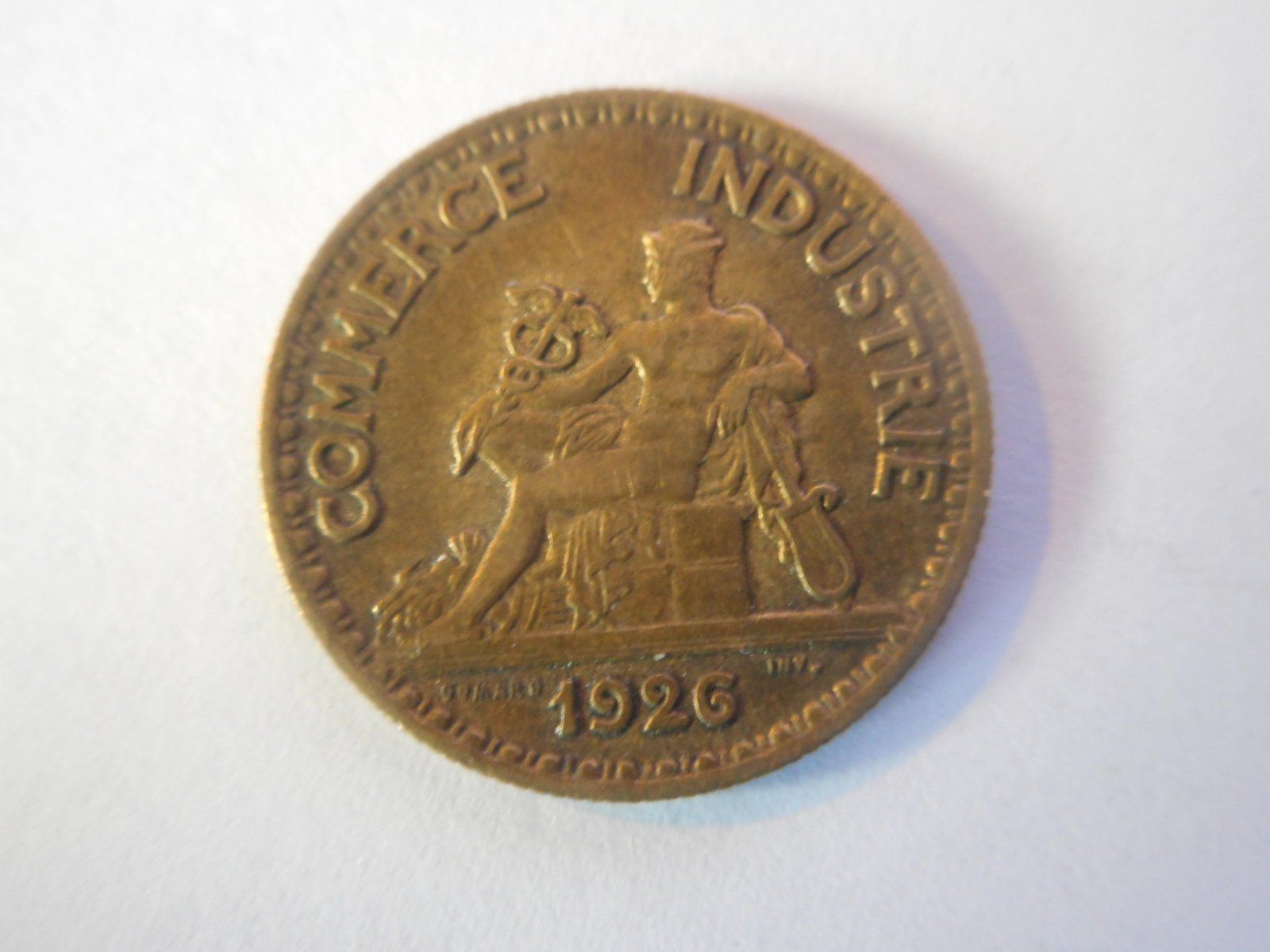 Tutti le monete: 1926  Bon pour 50 Centiemes – Usato da Kriegstetten venduto da pizlad2010