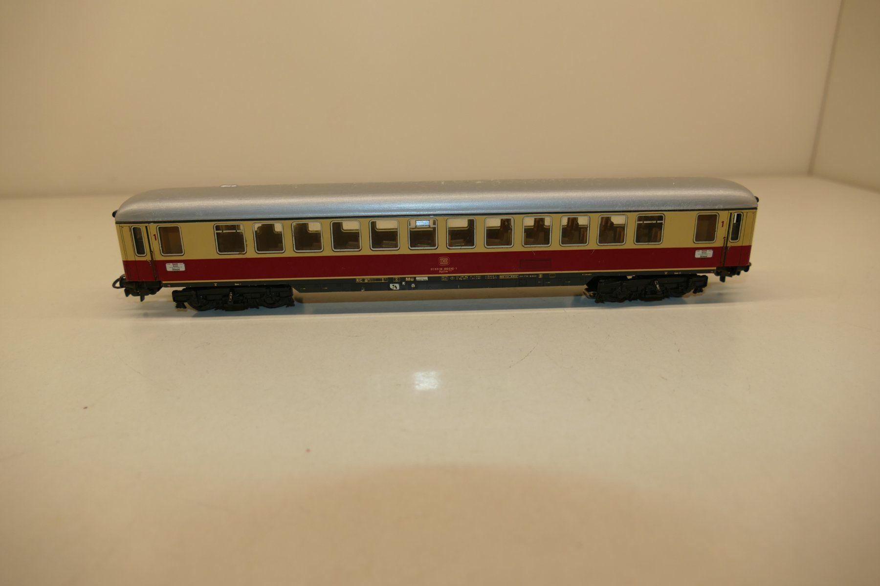 Märklin Modellini di ferrovie: Märklin H0: DB TEE/IC-Grossraumwagen – Usato da Niederhasli venduto da rail-duerst 2