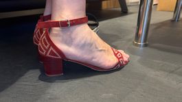 Leder Sandalen, 45