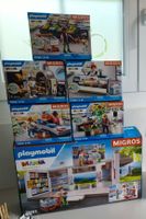 Komplettes Playmobil Migros Set, inkl. Verkaufsladen! Neu!