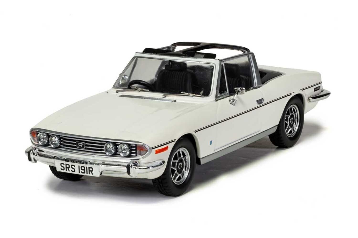 Triumph Modellautos: Triumph 3er Set TR6 rot, Stag weiss, Spitfire hellblau  1:43 – Neu und originalverpackt aus Gerlafingen von espero88 4