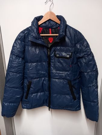 Strellson Herren Daunenjacke Gr. 48 blau