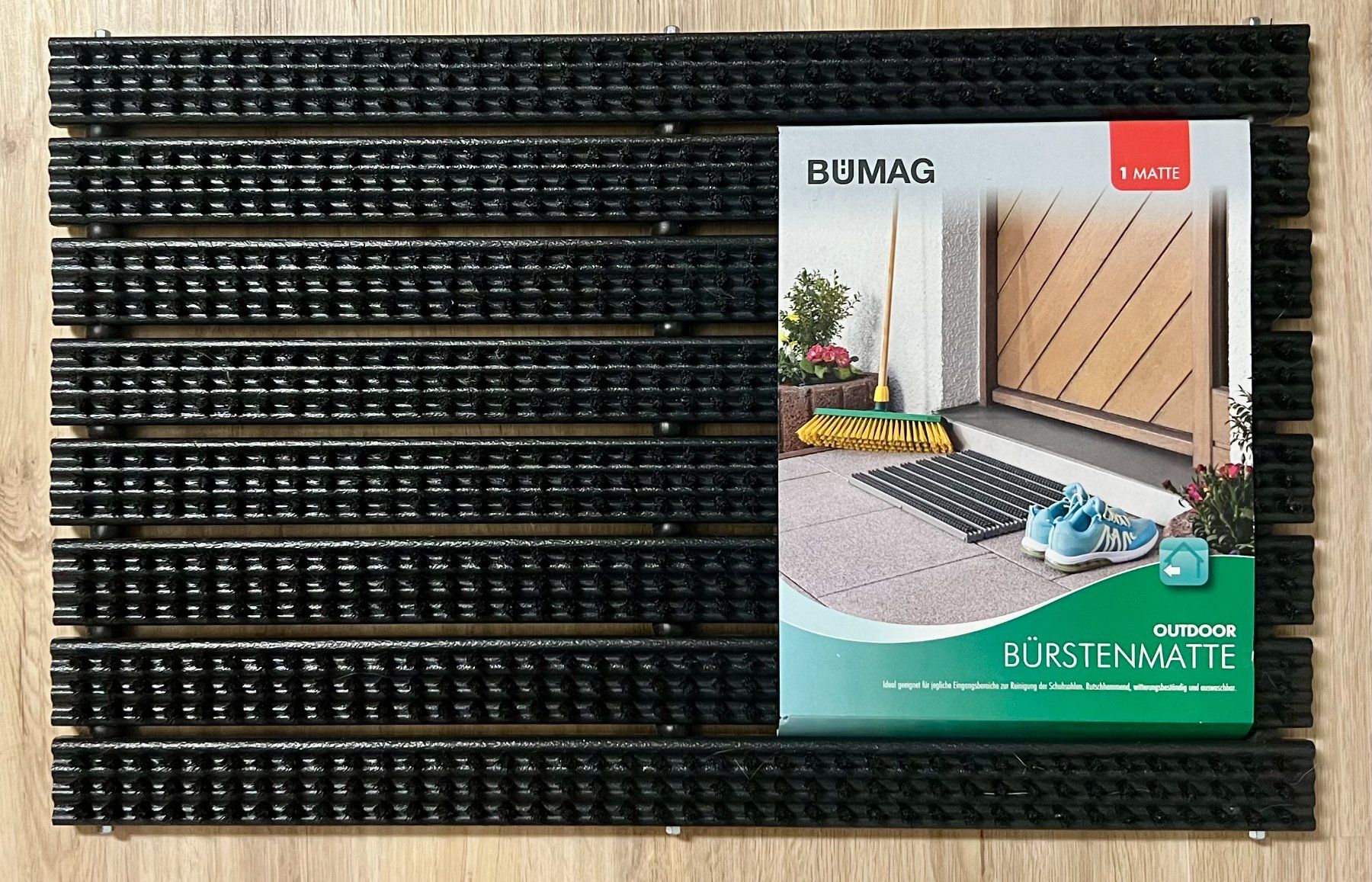 Tappetini fitness: Bürstenmatte Fantastic anthrazit 40x60 cm – Nuovo e nell'imballaggio originale da Leimbach TG venduto da easydiver87