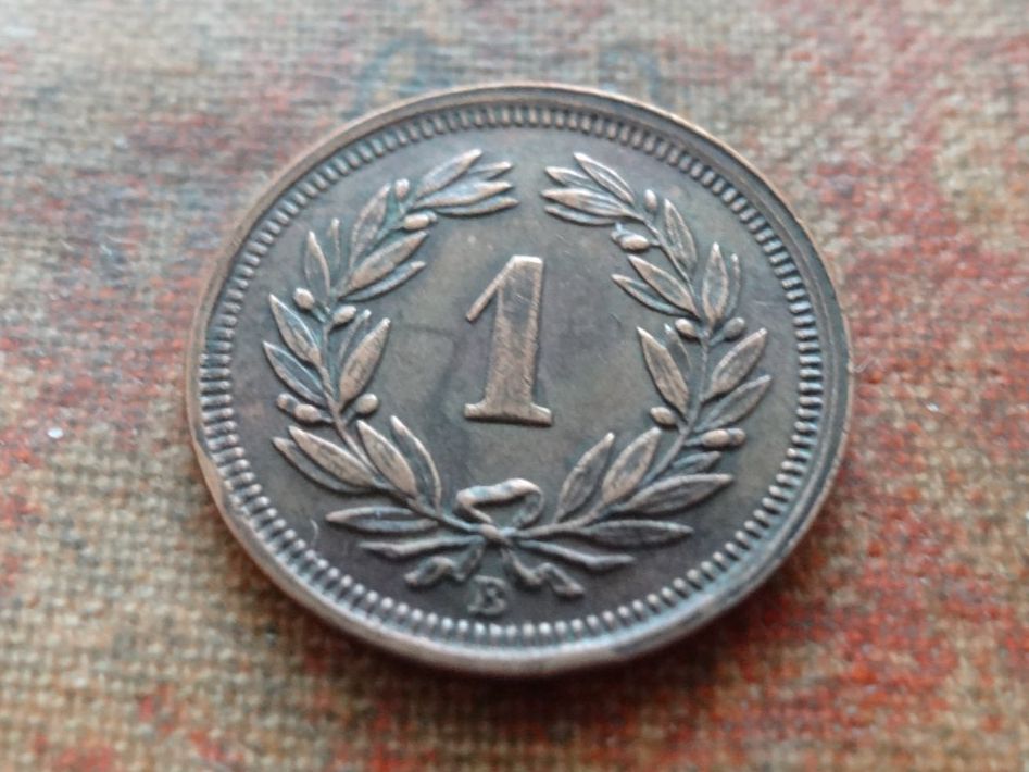 Alle Münzen: 1 Rp. 1933  (C) – Gebraucht aus Romanel-sur-Lausanne von Swift13 1