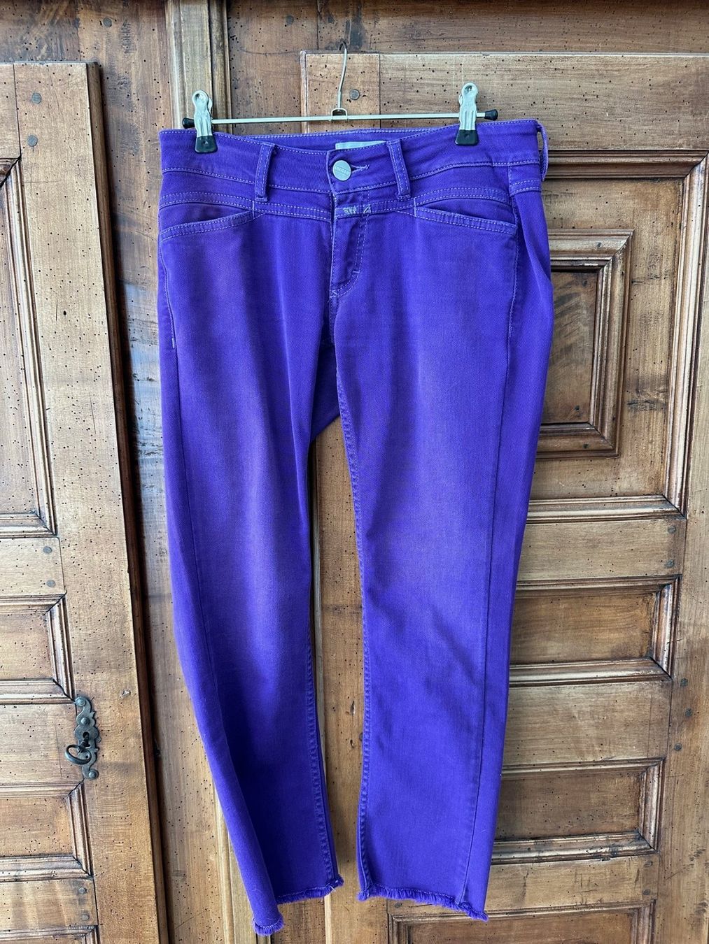 Closed Jeans: Original Closed "STARLET" Jeans, lila, Gr, 26 – Gebraucht aus Watt von MilaKimba
