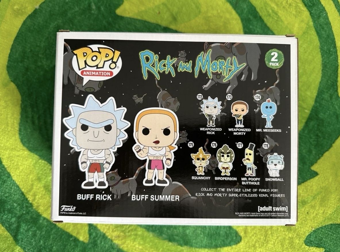 Funko Statuette: Rick & Morty - Emerald City ECCC 2017 / Buff Rick & Summer#2 – Nuovo (secondo la descrizione) da Heerbrugg venduto da Italianjob-82 2