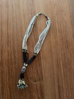 Elegante Kette aus Onix mehrreihig handgemacht