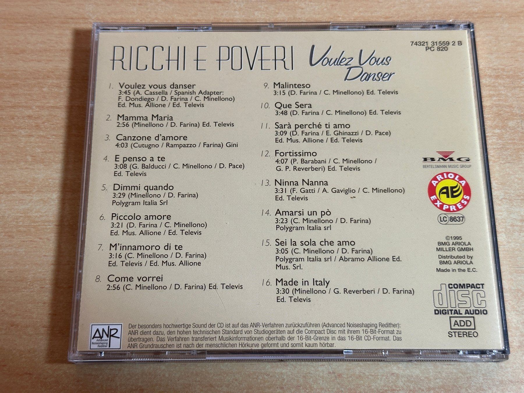 CD: Various - Viva Italia! - 3 CD – Usato da Rikon im Tösstal venduto da Alpenmutz 7