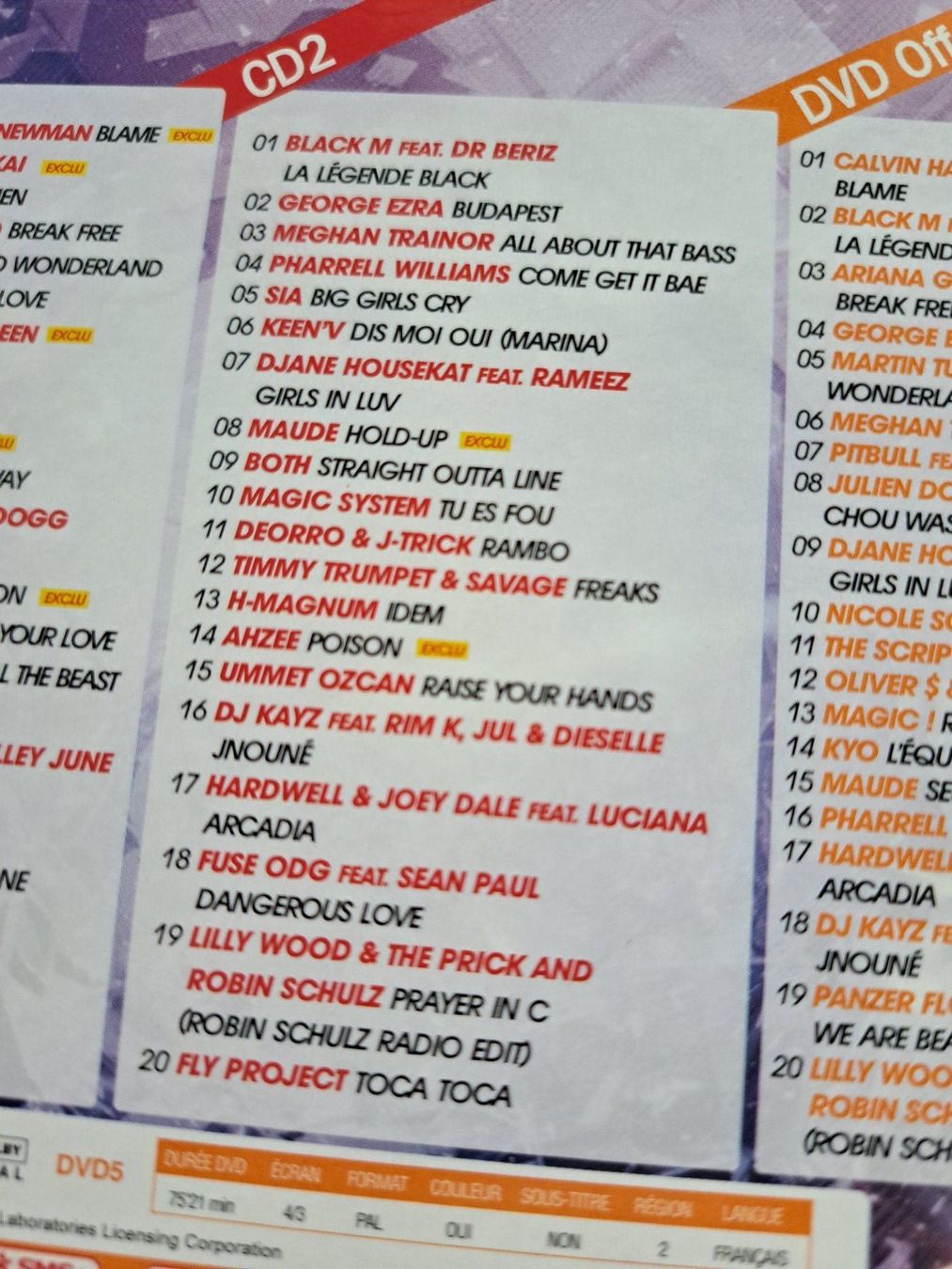 CD: 2 Cds + 1 DVd NRJ Hits 2014 volume 2 – Usato da Pully venduto da bro_n52j 3