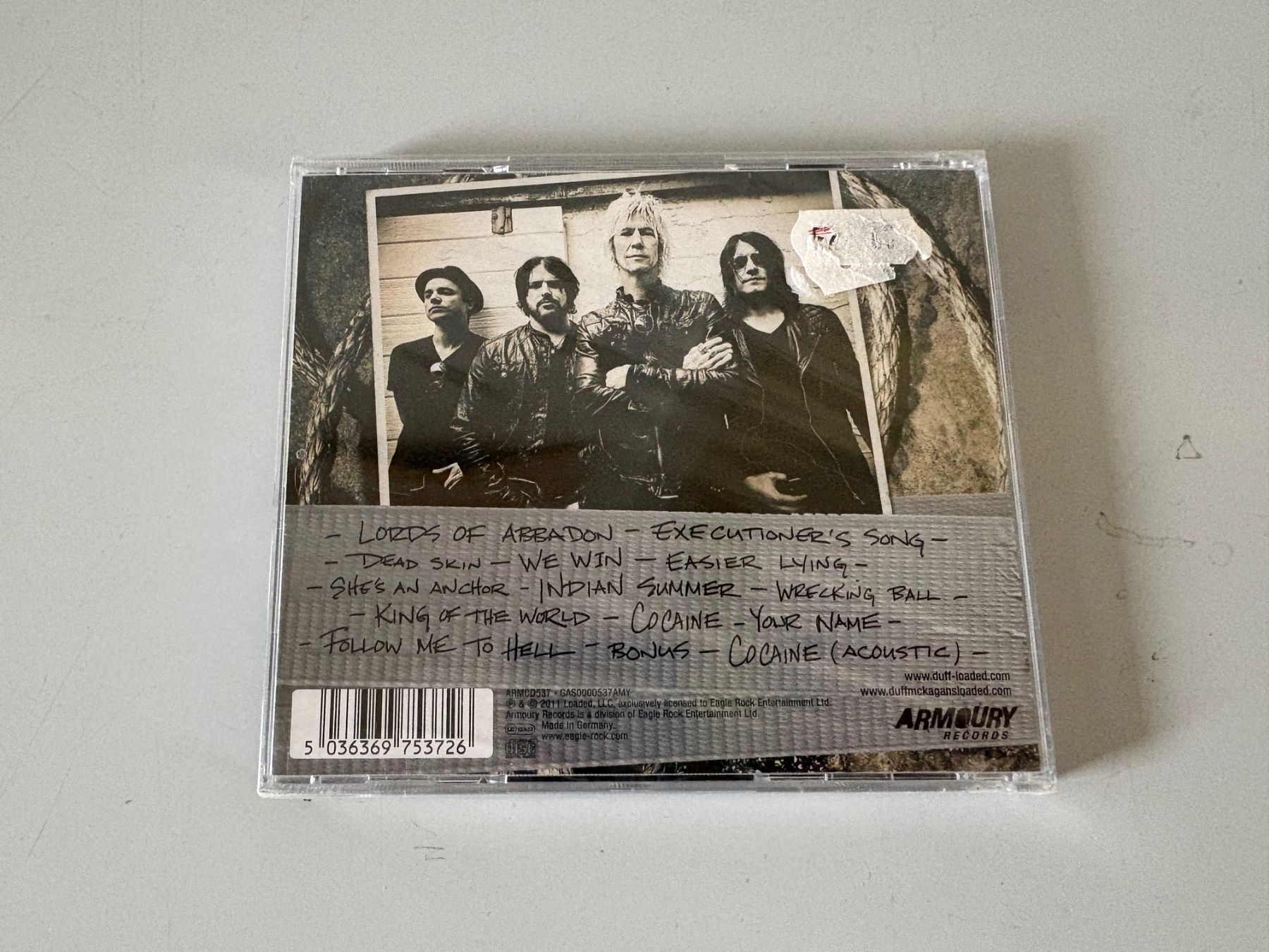 CD: DUFF Mc KAGAN's LOADED - The taking CD Guns & Roses Hardrock – Nuovo e nell'imballaggio originale da Wiedlisbach venduto da Andrisa 1