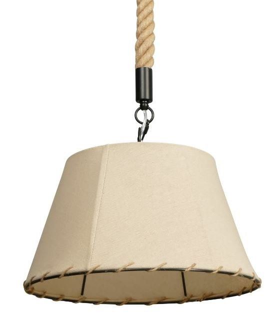 Lampadari & plafoniere: Vintage Pendelschirm Hängeleuchte beige – Nuovo e nell'imballaggio originale da Wallisellen venduto da kingschair 1