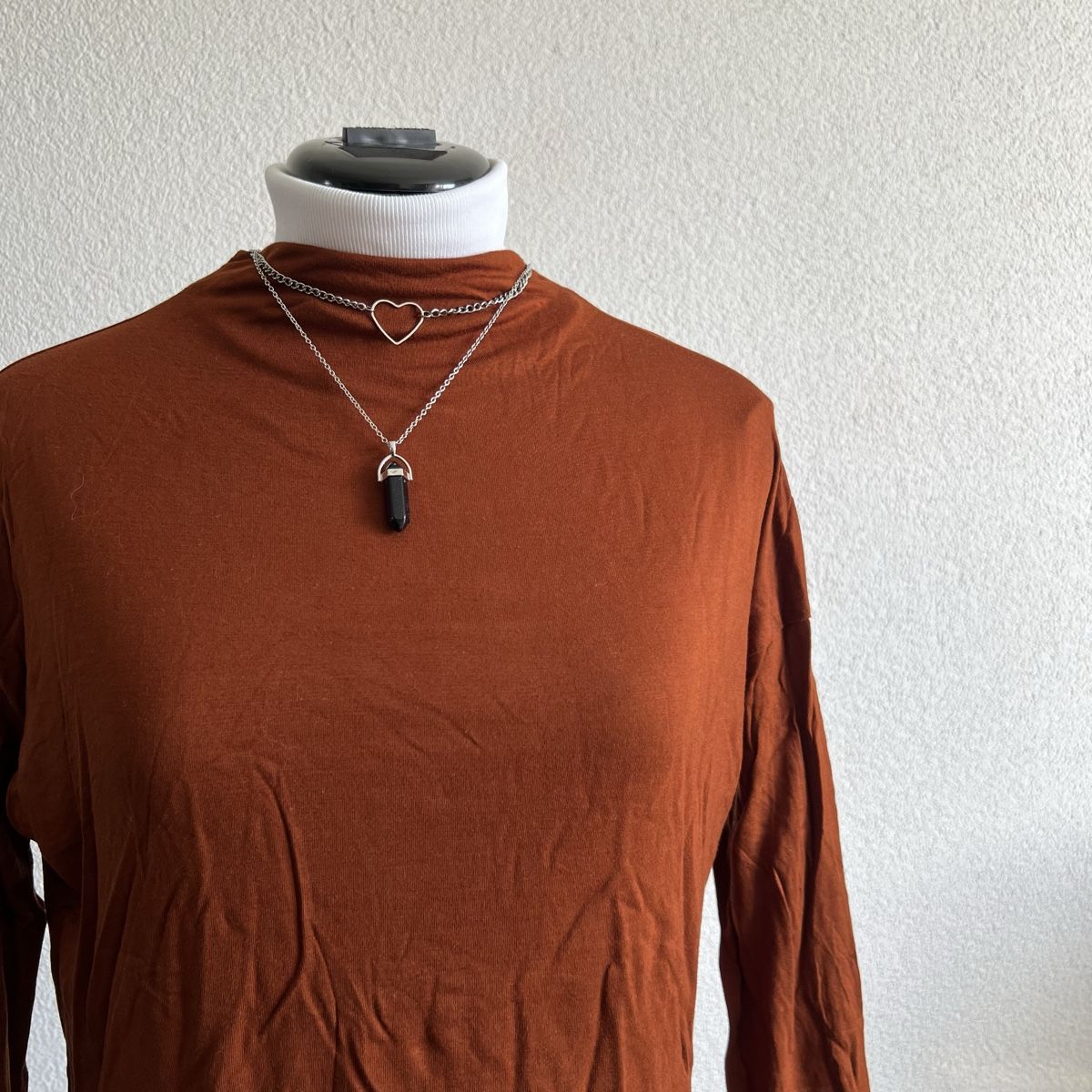 Mango Tops: Mango Suit Long Sleeve Top Brown Size S – Gebraucht aus Tagelswangen von SpicyChicken 1