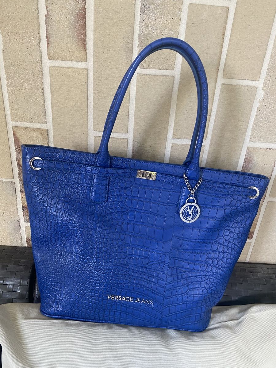 Versace Taschen für Damen: Versace Tasche blau  – Neu (gemäss Beschreibung) aus Zürich von  2