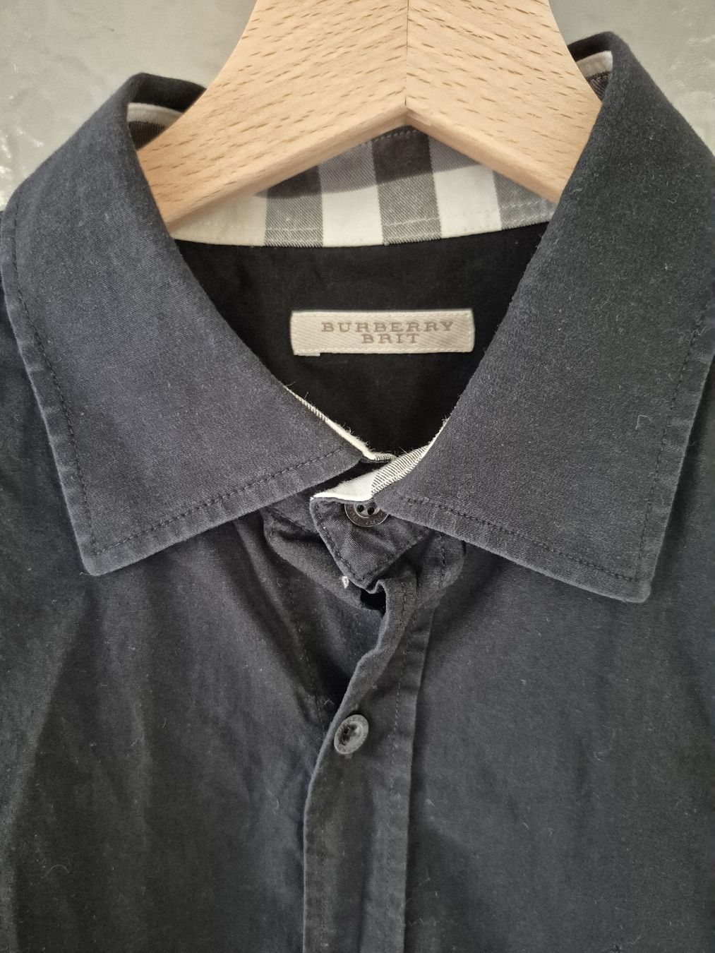 Burberry Camicie: Black shirt Burberry Brit S – Usato da Lausanne venduto da claire1401 1