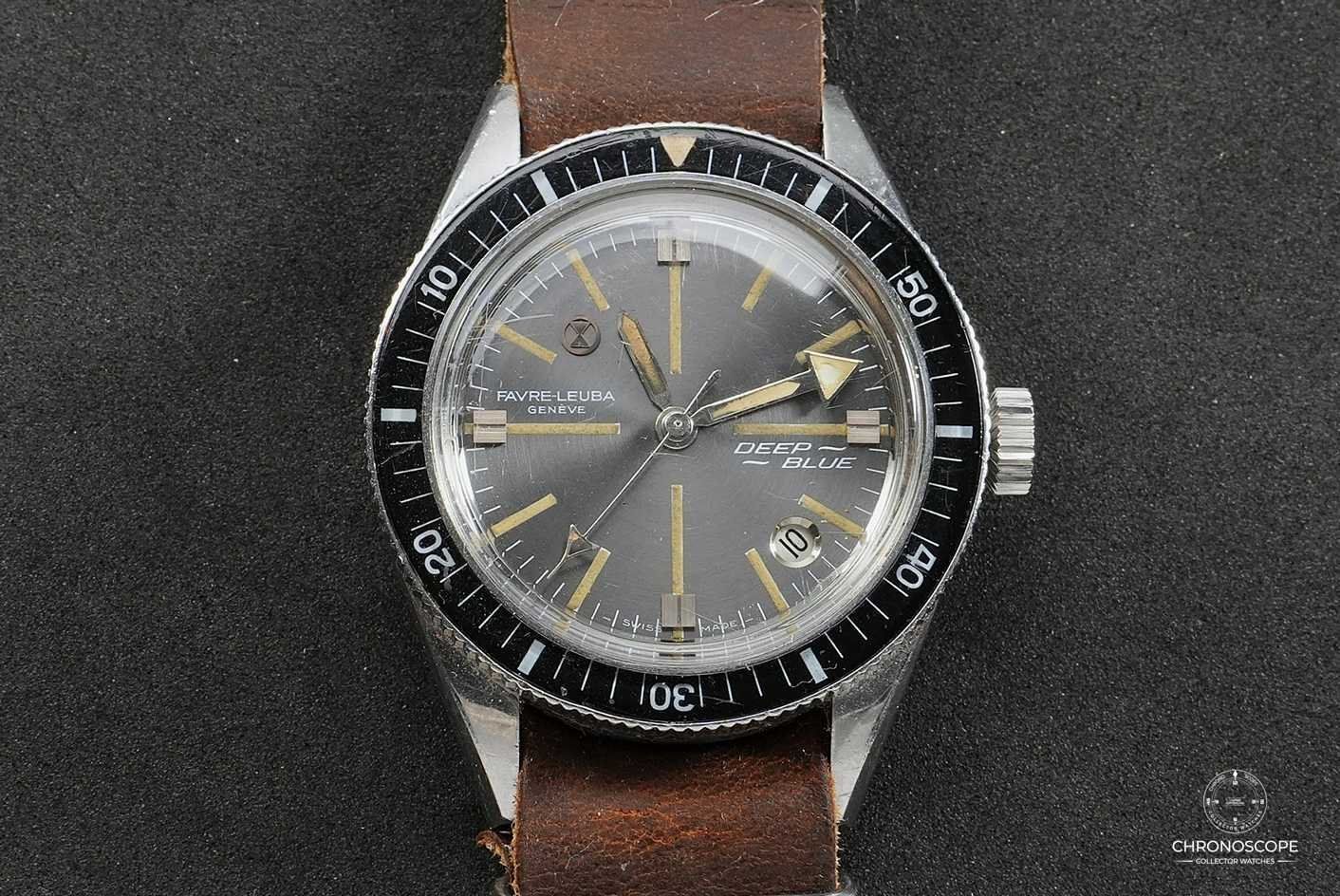 Favre Leuba Orologi: Favre Leuba Deep Blue Dive Watch Reference 59603 – Usato da Luzern venduto da ChronoScope6004