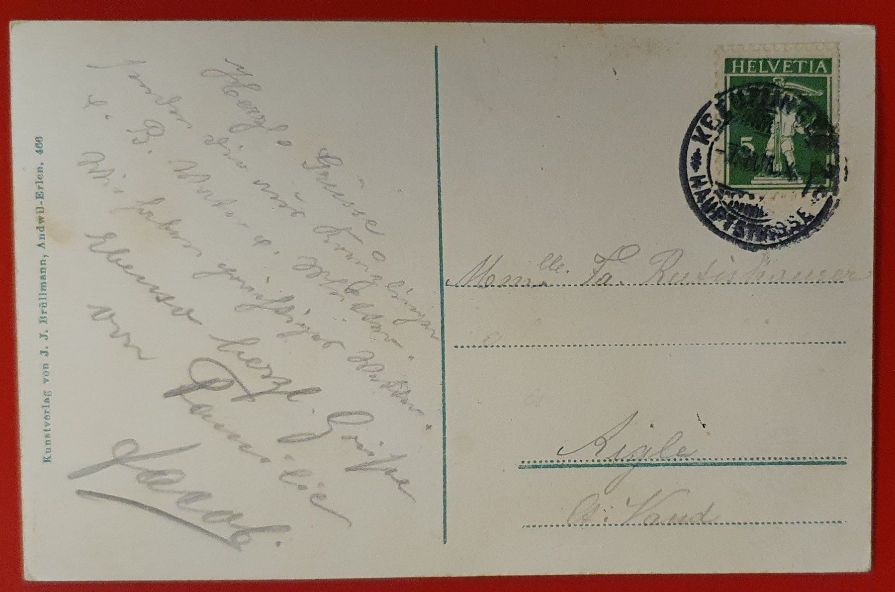 Cartoline postali: Gruss aus Bottighofen – Usato da Kreuzlingen venduto da Rschweiz1 1