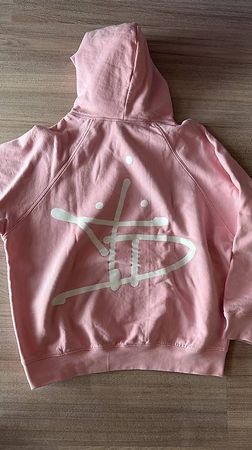 Sweat à capuche rose Top Deck Taille S