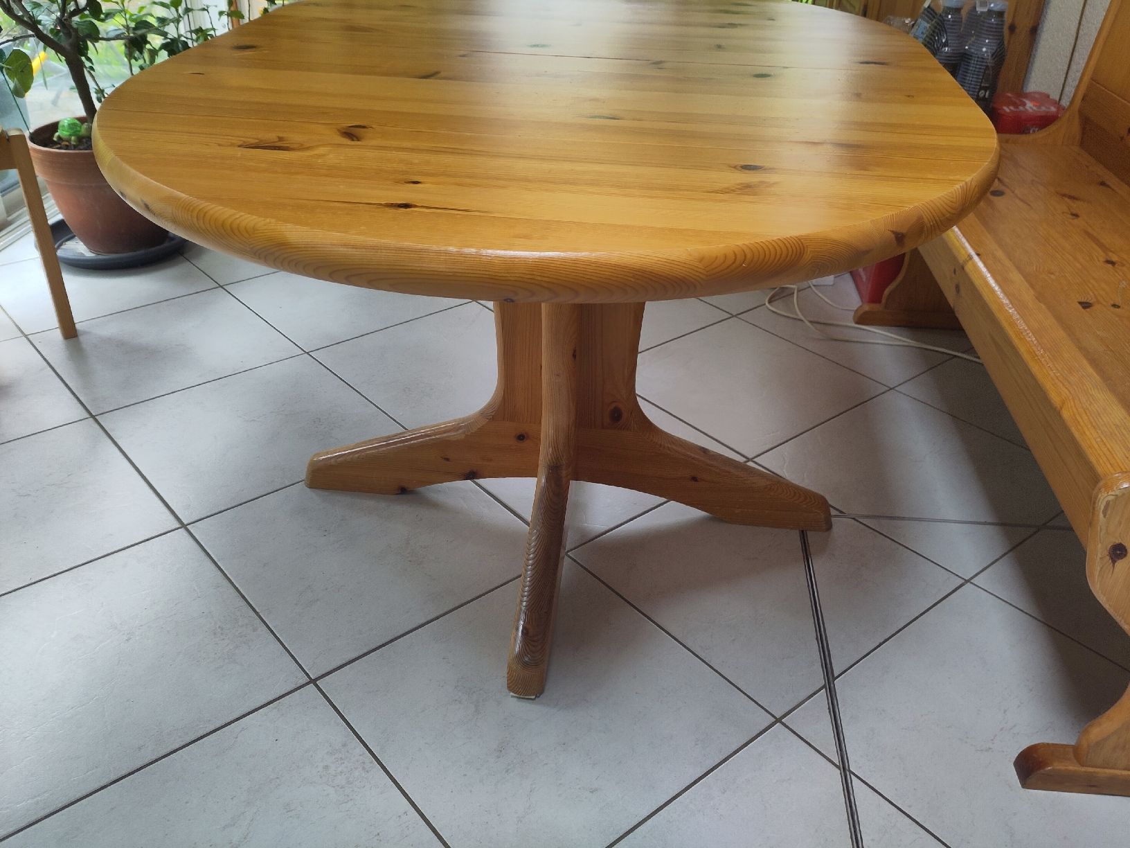 Set di tavolo e panche: Holztisch inkl. Stühle – Usato da Hallwil venduto da ste_7q22 1