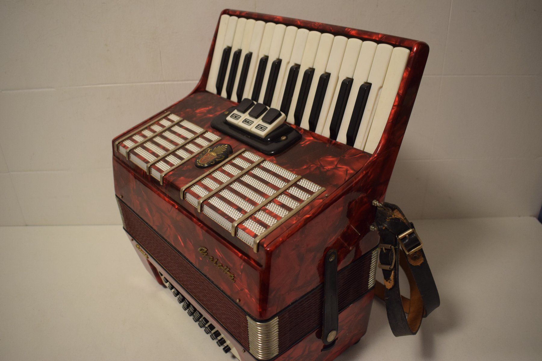 Strumenti musicali: Akkordeon chromatisch Galotta Conti – Usato da Zürich venduto da Brockito 2