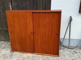Børge Mogensen Schrankmöbel mit Schiebetüren in Teak
