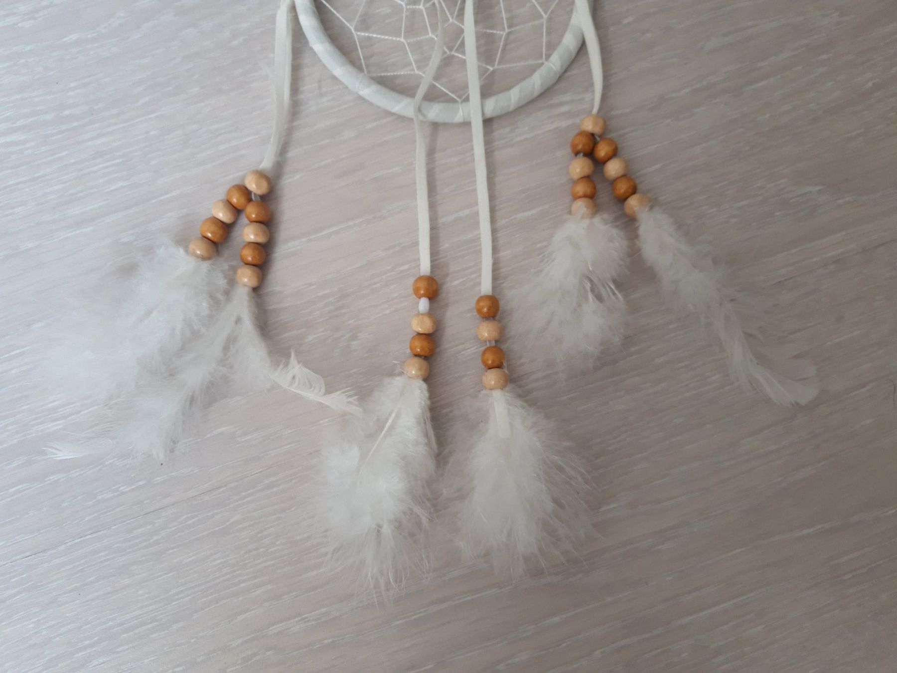 Tutte le decorazioni: Traumfänger Holzkugeln Federn Boho Ethno Shabby – Usato da Feuerthalen venduto da tanatha_st 4