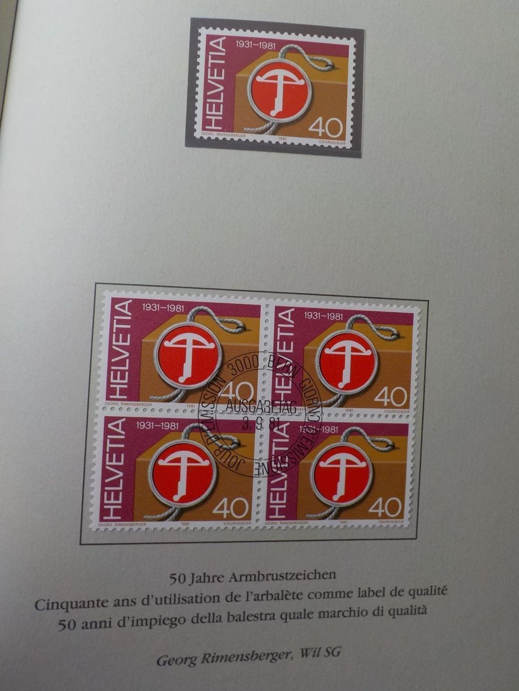 Tutti i francobolli: 1981, Sonderm.I+II+Stanser+Pro Aero+EU – Nuovo (secondo la descrizione) da Muri b. Bern venduto da Ricardoverkauf 9