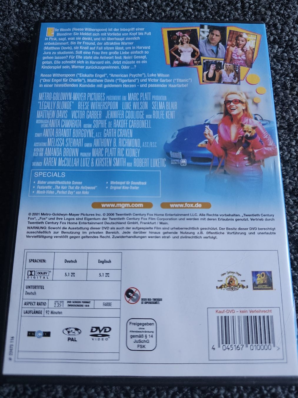 Tutti i DVDs: Natürlich blond (21859) – Usato da Ruswil venduto da jan_bxl5 1