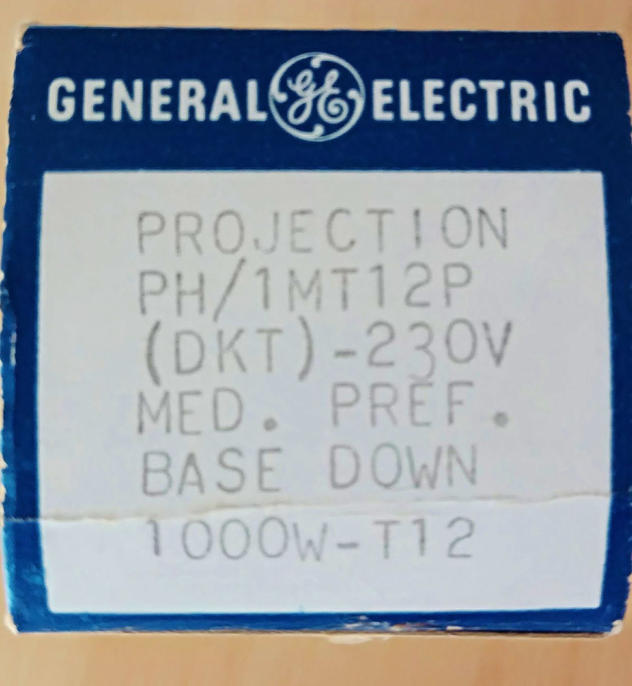 Lampade: Projektorlampe - General Electric 1000W – Nuovo e nell'imballaggio originale da Reinach AG venduto da Amroch