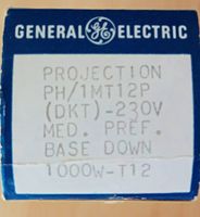 Projektorlampe - General Electric 1000W