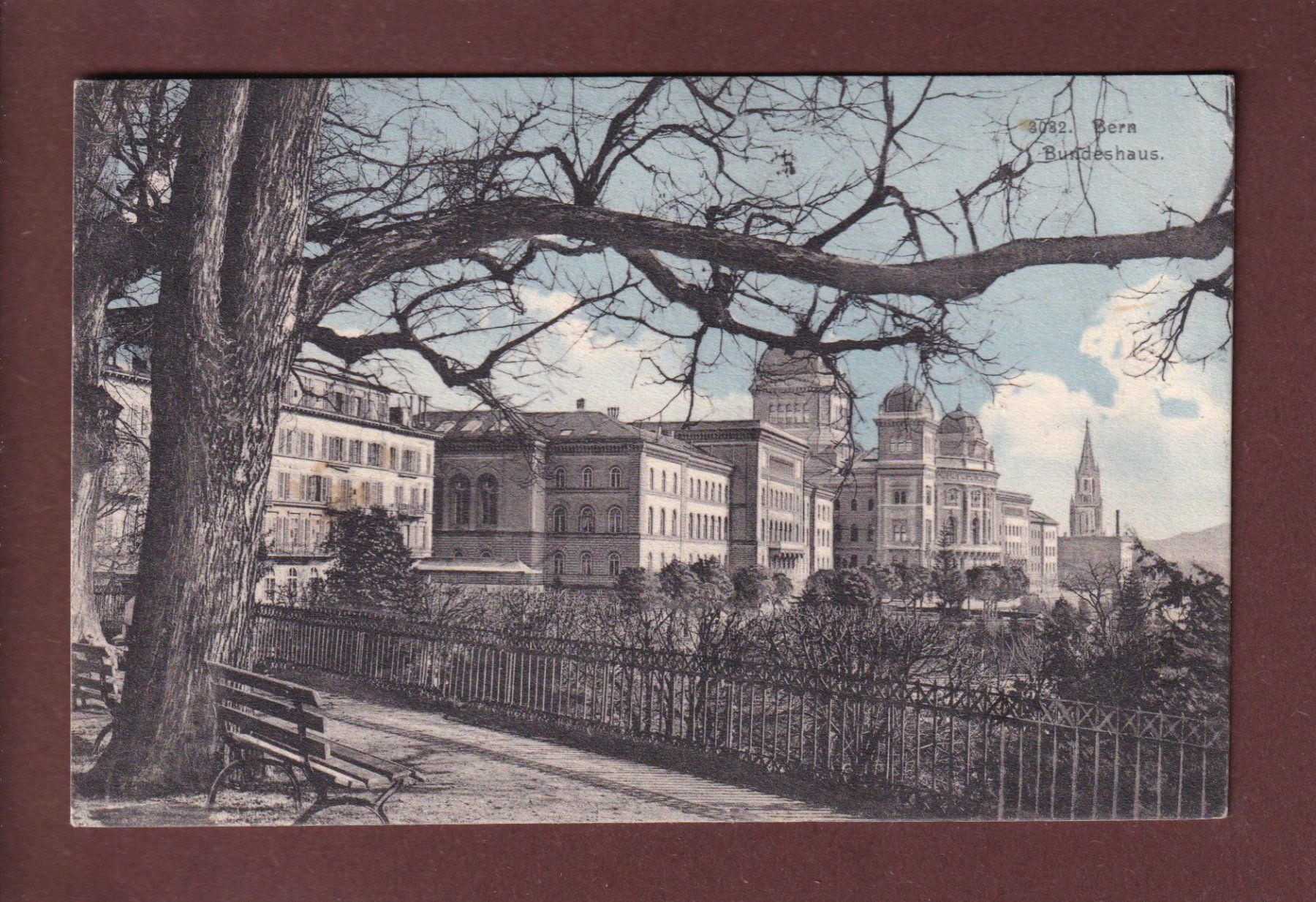 Cartoline postali: BERN - Bundeshaus - 1912 – Usato da Pully venduto da nicecards