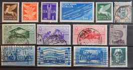Italien Lot mit alten Werten VIII