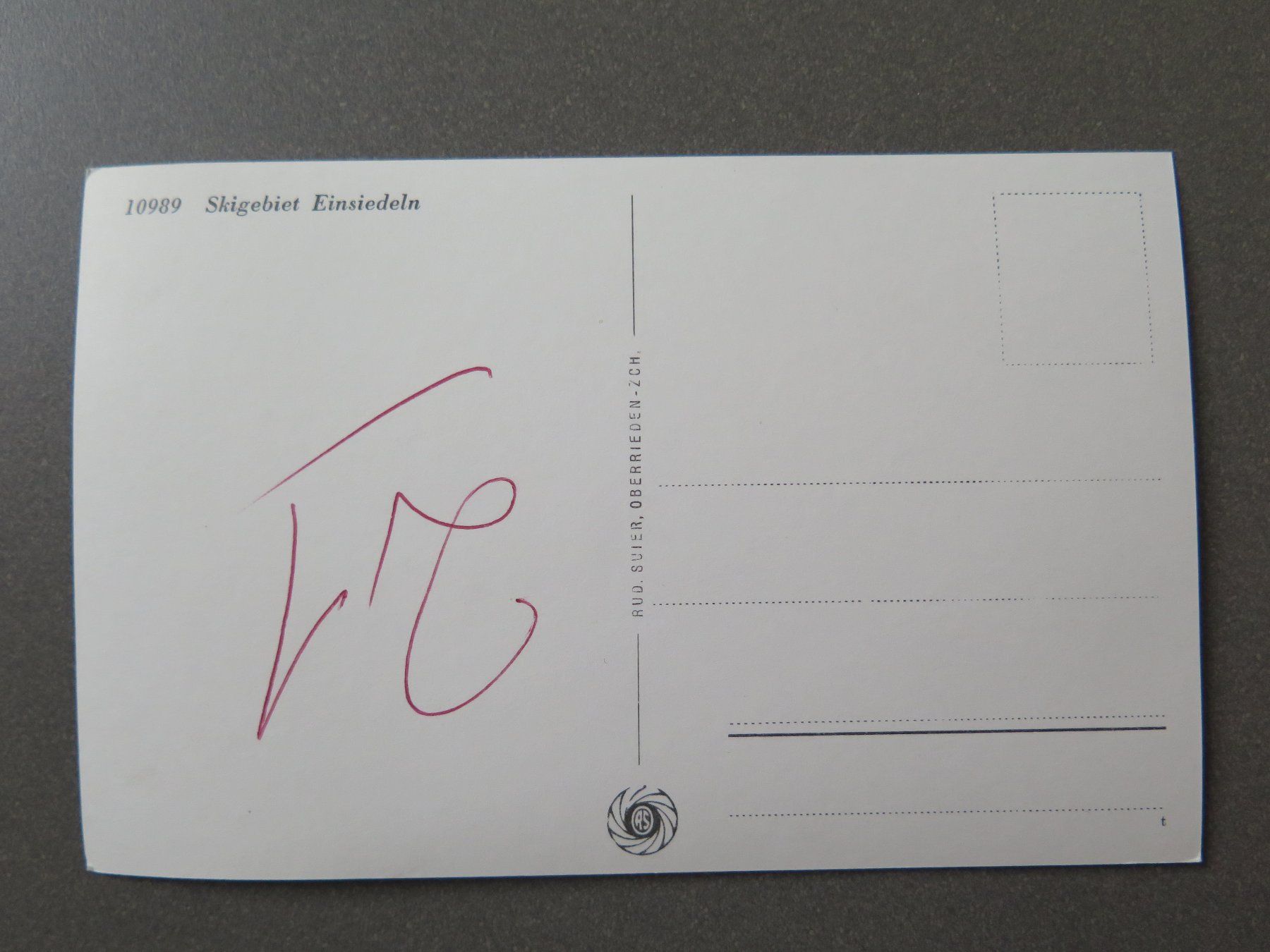 Cartes postales: EINSIEDELN - SKIGEBIET EINSIEDELN – D'occasion à Wittenbach par lipasal 3