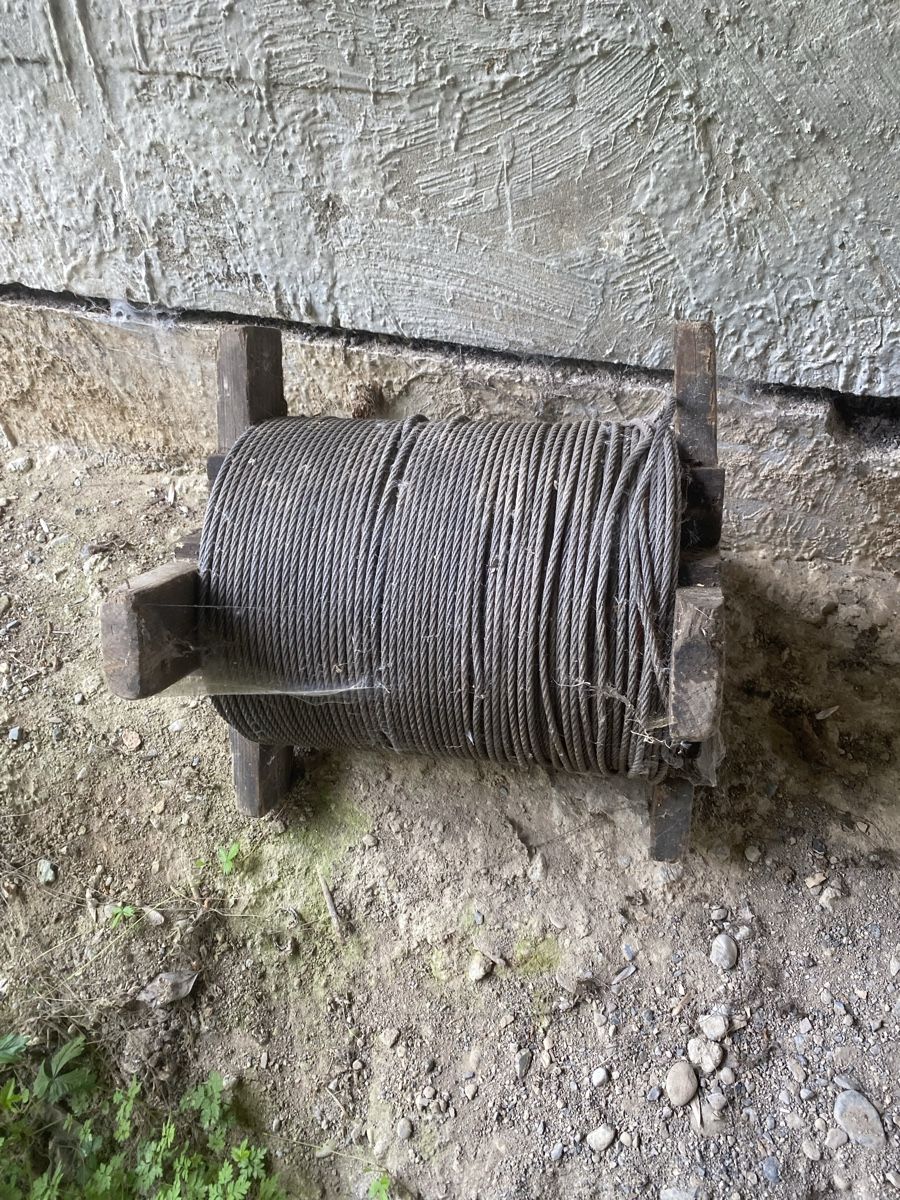 Eisenwaren: Drahtseil ca 6 mm – Gebraucht aus Menzingen von Edelmuni7
