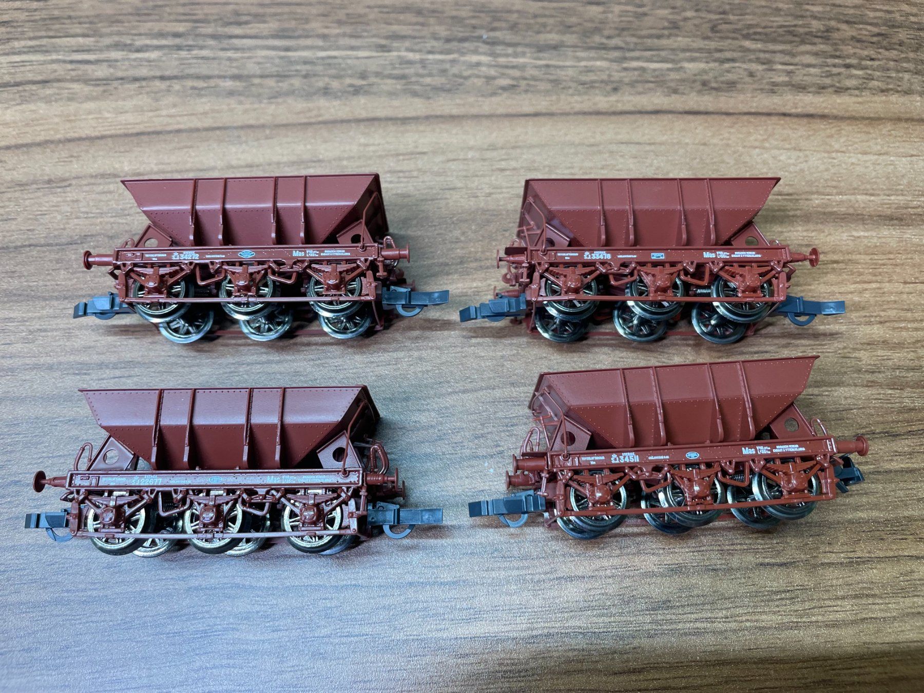 Modellini di ferrovie: NMJ 4 Stk. Erzwagen MAS der SJ in DC – Usato da Villmergen venduto da Mfritz 1