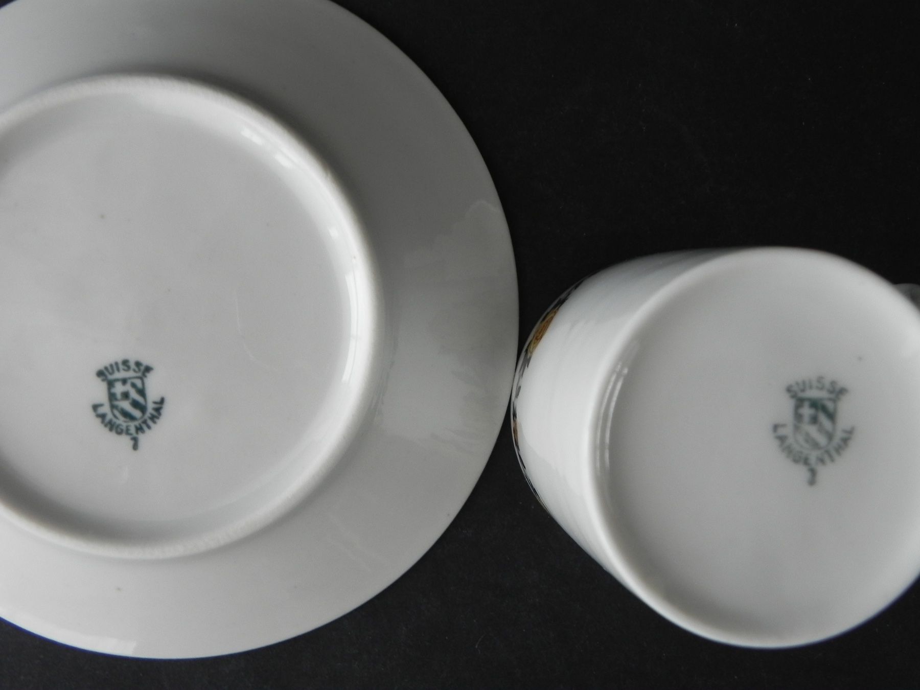 Tazze: Uraltes Espressoset von Langenthal 1927 – Usato da Zürich venduto da LodgE-21 3