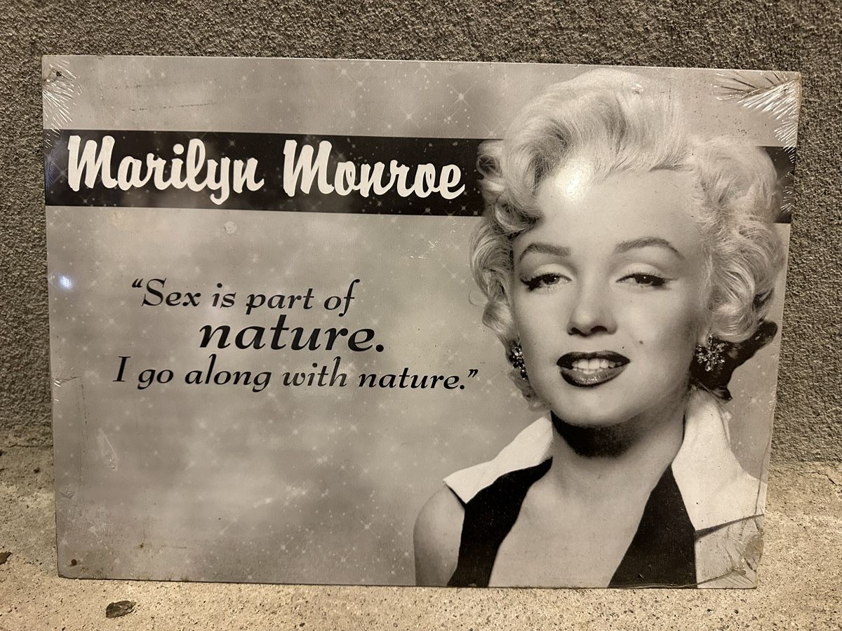 Insegne: Marilyn Monroe Hollywood  – Usato da Reinach AG venduto da rares75