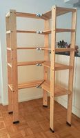 IKEA GORM Eckregal - praktisches Kellerregal, Vorratsregal