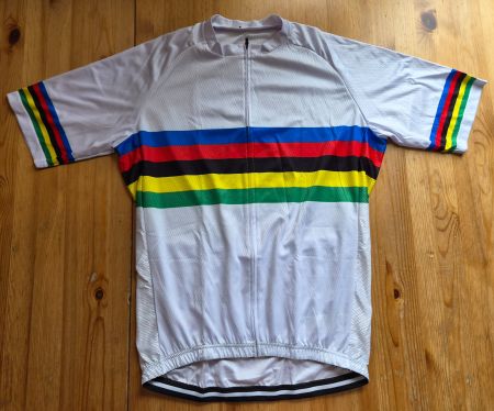 Radtrikot Weltmeister Gr. L Velo Radsport Trikot