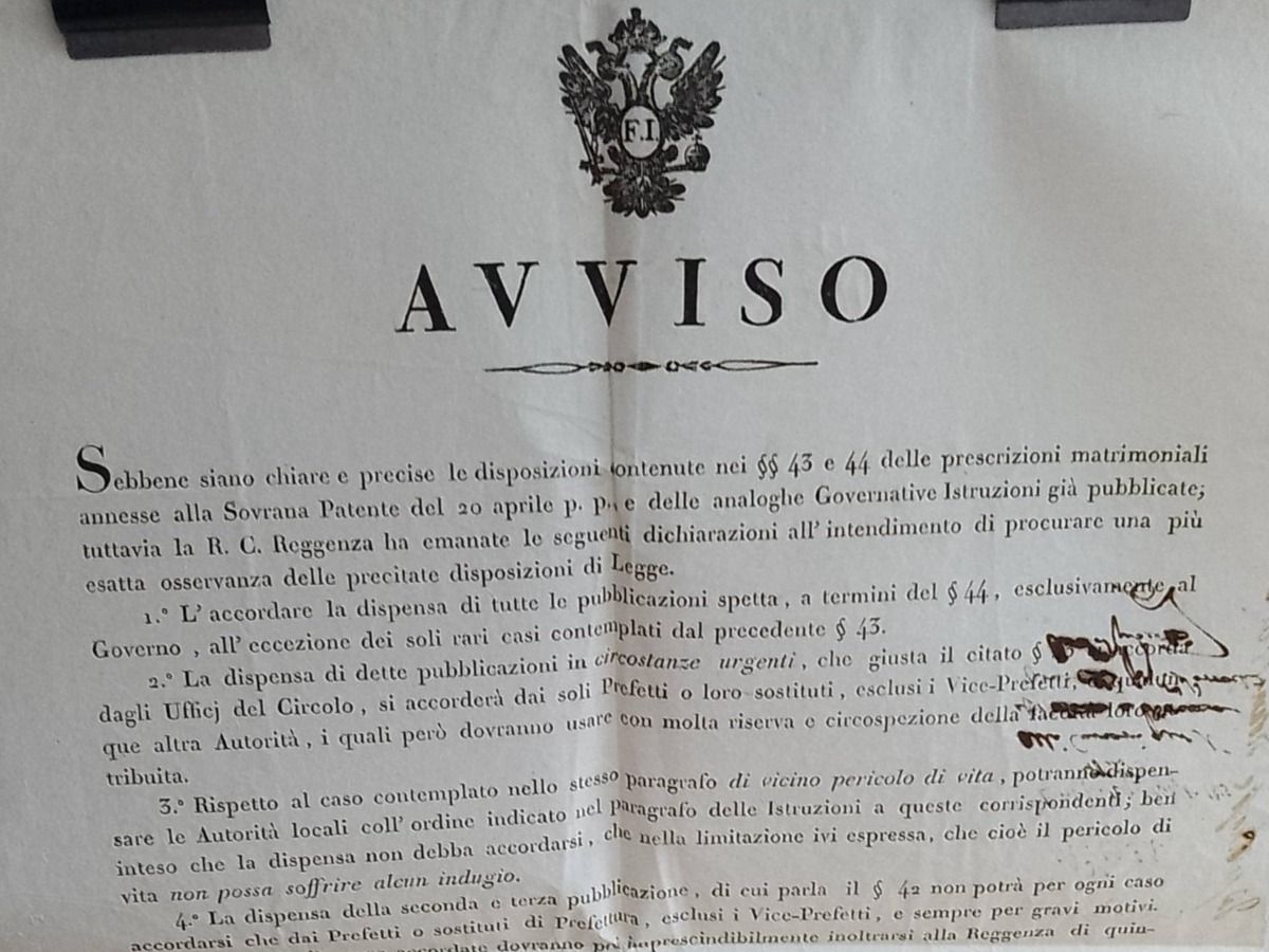Dokumente: Italia - Mantova - 1815 – Gebraucht aus Sorengo von 74in 1